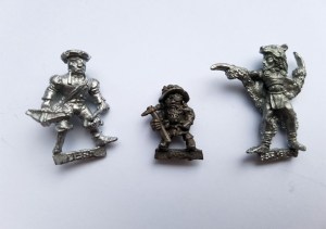 Mercenary, alternate Gimble, and Wood Elf Druid