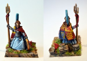 Britannia, front & rear