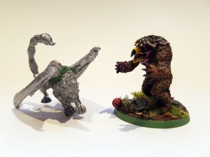 Owlbear & Manticore